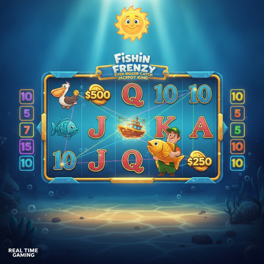 Fishin' Frenzy Even Bigger Catch Jackpot King
