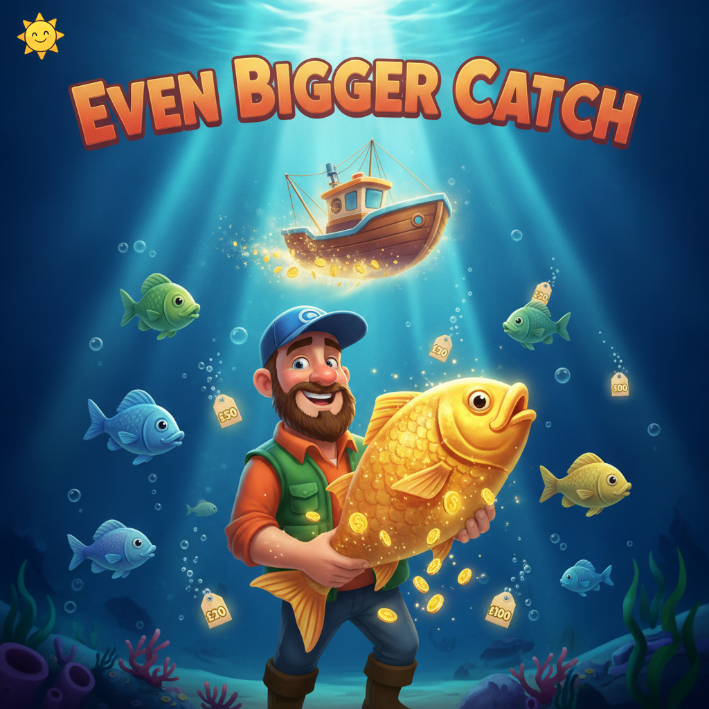 Fishin' Frenzy Even Bigger Catch