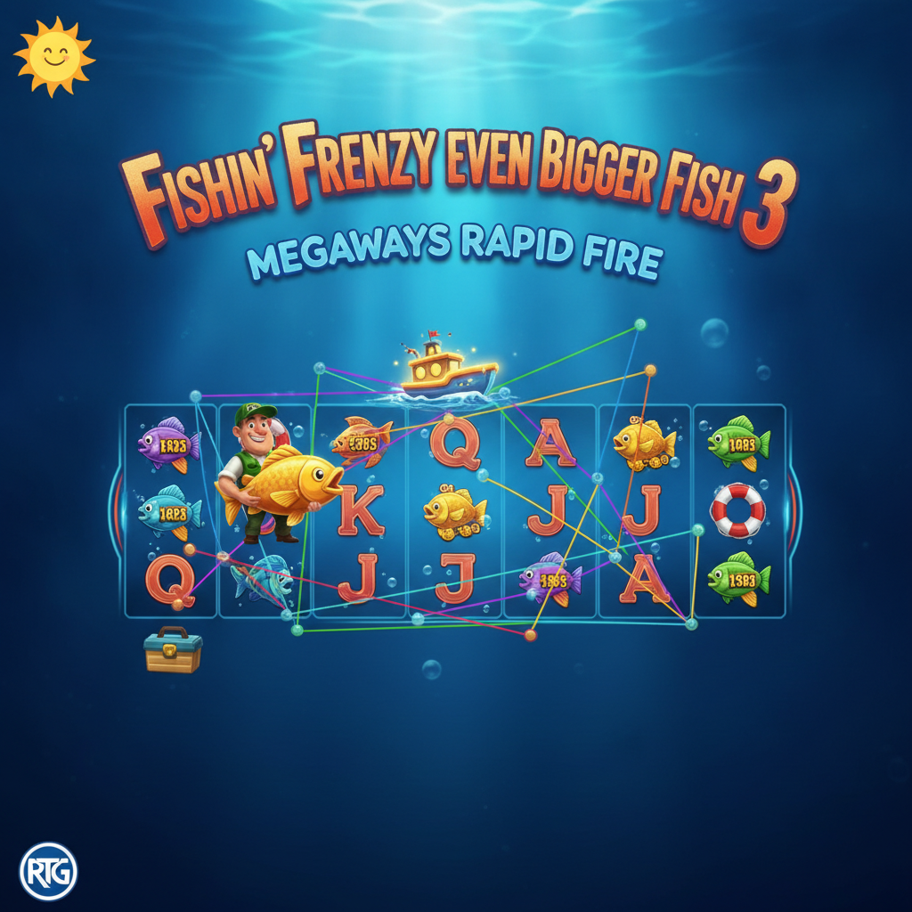 Fishin' Frenzy Even Bigger Fish 3 Megaways Rapid Fire
