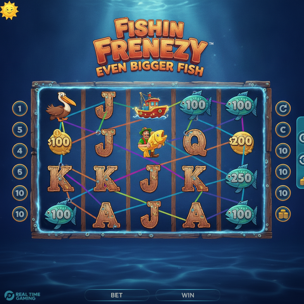 Fishin' Frenzy Even Bigger Fish