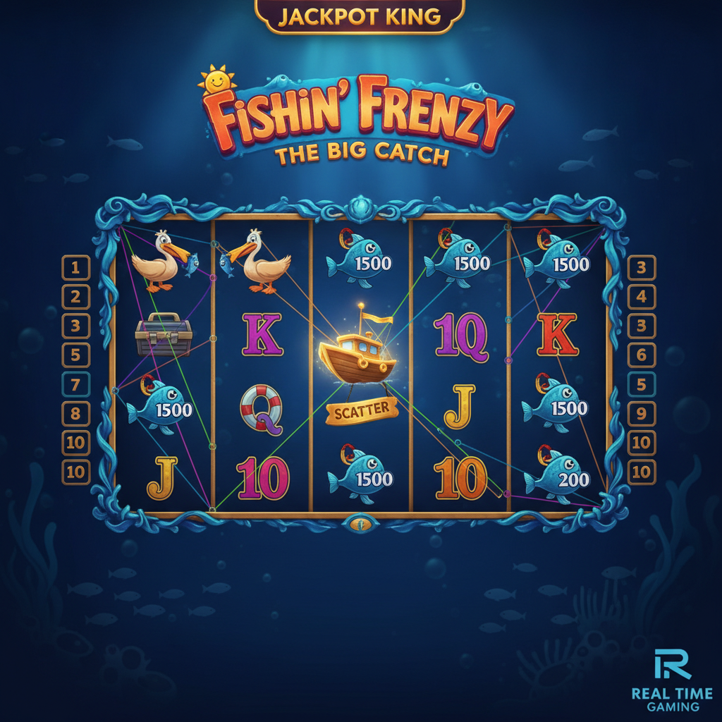 Fishin' Frenzy The Big Catch Jackpot King