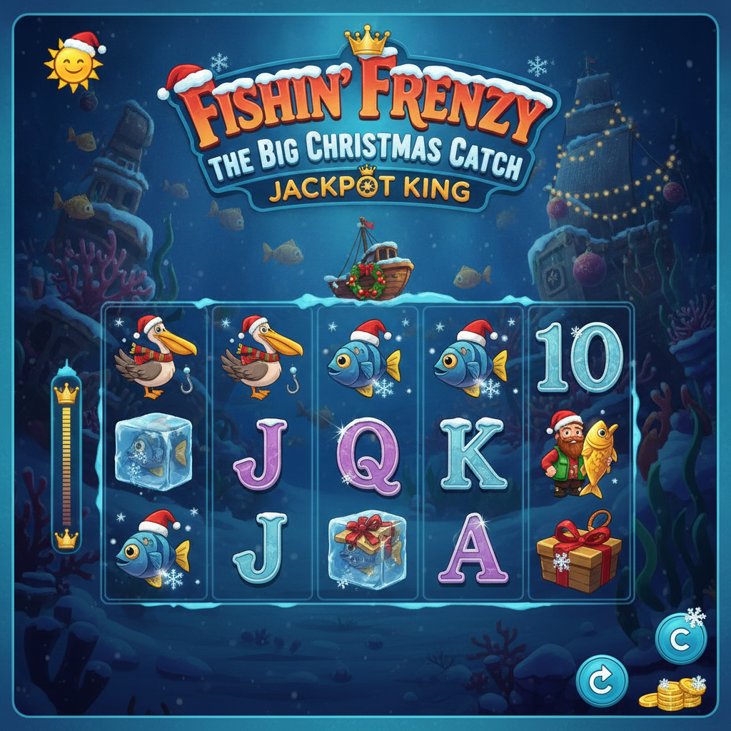 Fishin' Frenzy The Big Christmas Catch Jackpot King